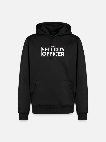 Security Guard Security Security - Men’s Premium Organic Hoodie - black