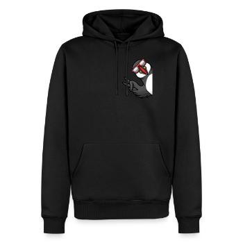 Papageitaucher Vogelliebhaber - Männer Premium Bio Hoodie - Schwarz - Vorne - Nico (187cm)