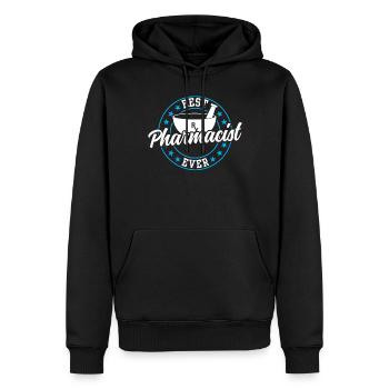 Bester Pharmazeut Aller Zeiten Pharmazie Apotheker - Männer Premium Bio Hoodie - Schwarz - Vorne - Nico (187cm)