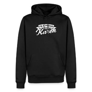 Ich Bin Eine Stolze Karen Karens Meme Lustig - Männer Premium Bio Hoodie - Schwarz - Vorne - Nico (187cm)