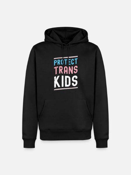 Transgender Tshirt Transsexual Pride - Men’s Premium Organic Hoodie - black