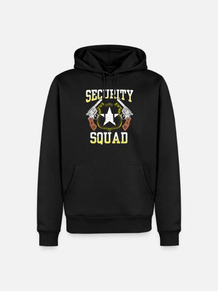 Security Team Security Bouncer Security - Men’s Premium Organic Hoodie - black