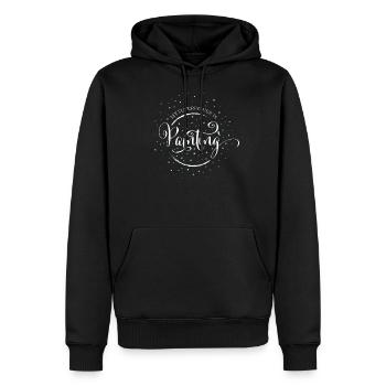 Maler Malerin Malen Kunst Künstlerin - Männer Premium Bio Hoodie - Schwarz - Vorne - Nico (187cm)