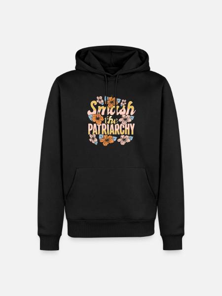 Feminismus Feministin Gleichberechtigung - Männer Premium Bio Hoodie - Schwarz