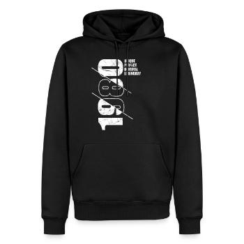 Legendär Original - Jahrgang 1980 Geburtstag - Männer Premium Bio Hoodie - Schwarz - Vorne - Nico (187cm)