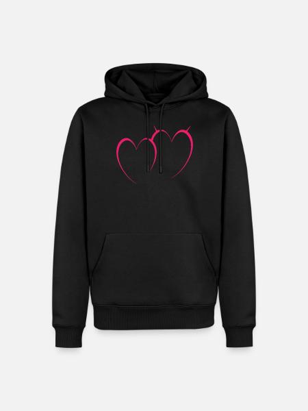 Two Pink Hezen - Men’s Premium Organic Hoodie - black