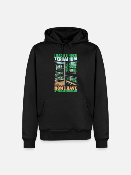 Spider Spider owner Tarantula - Men’s Premium Organic Hoodie - black