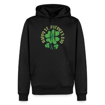 Alles Gute Zum St Patrick's Day St. Patricks Day - Männer Premium Bio Hoodie - Schwarz - Vorne - Nico (187cm)