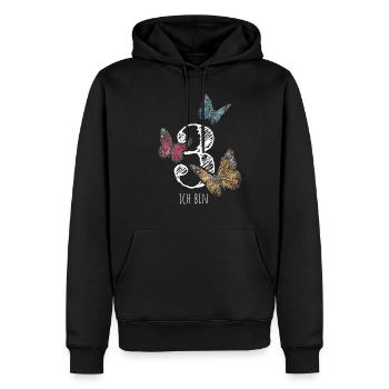 Dritter Geburtstag 3. Geburtstagshirt - Männer Premium Bio Hoodie - Schwarz - Vorne - Nico (187cm)