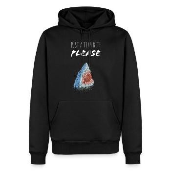 Haifisch Hai Shark Haie Wale Ozean - Männer Premium Bio Hoodie - Schwarz - Vorne - Nico (187cm)