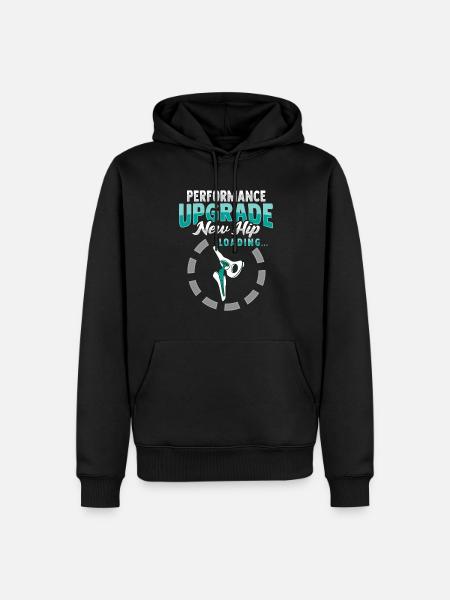 Artificial hip - Men’s Premium Organic Hoodie - black