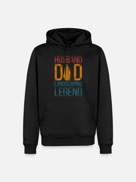 Landscaper Landscaping Landscape - Men’s Premium Organic Hoodie - black