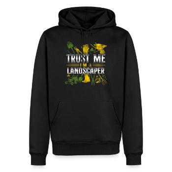 Landscaper Landscaping Landscape - Männer Premium Bio Hoodie - Schwarz - Vorne - Nico (187cm)
