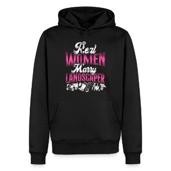 Landscaper Landscaping Landscape - Männer Premium Bio Hoodie - Schwarz - Vorne - Nico (187cm)