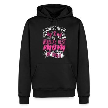 Landscaper Landscaping Landscape - Männer Premium Bio Hoodie - Schwarz - Vorne - Nico (187cm)