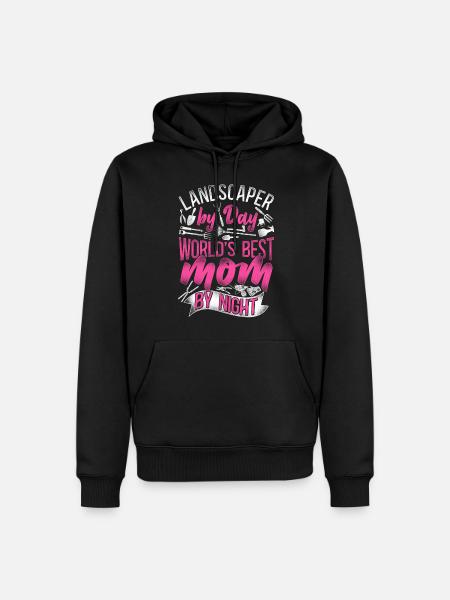 Landscaper Landscaping Landscape - Men’s Premium Organic Hoodie - black