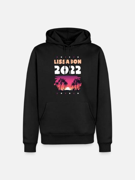 Lisbon 2022 - Men’s Premium Organic Hoodie - black
