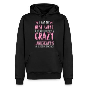 Landscaper Landscaping Landscape - Männer Premium Bio Hoodie - Schwarz - Vorne - Nico (187cm)