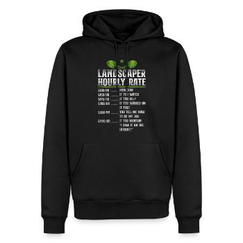 Landscaper Landscaping Landscape - Männer Premium Bio Hoodie - Schwarz - Vorne - Nico (187cm)