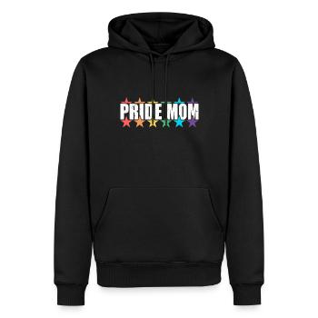 Pride Mom - Communauté du Mois de la Fierté Gaie LGBT - Sweat à capuche Premium bio Homme - noir - Devant - Nico (187cm)