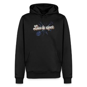 Landscaper Landscaping Landscape - Männer Premium Bio Hoodie - Schwarz - Vorne - Nico (187cm)
