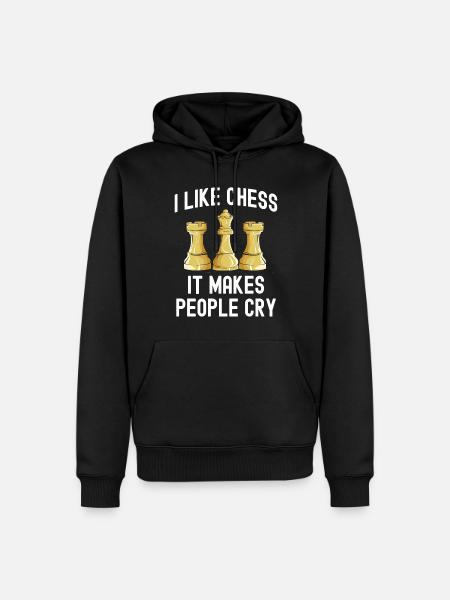 Chess - Men’s Premium Organic Hoodie - black