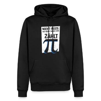Pi Tag Mathe Mathematik Humor - Männer Premium Bio Hoodie - Schwarz - Vorne - Nico (187cm)