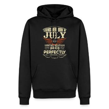 Legends Were Born In July 1959 Birthday - Männer Premium Bio Hoodie - Schwarz - Vorne - Nico (187cm)