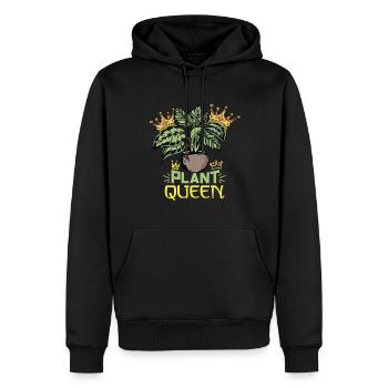 Korbmarante Pflanzen Liebhaberin Calathea Pflanze - Männer Premium Bio Hoodie - Schwarz - Vorne - Nico (187cm)