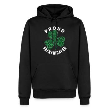 Stolzer Shenanigator Irland Gälisch Ire Irisch - Männer Premium Bio Hoodie - Schwarz - Vorne - Nico (187cm)