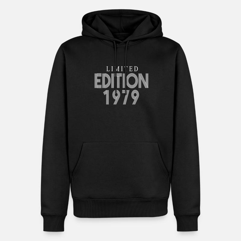 Édition limitée 1979 - Sweat à capuche Premium bio Homme - noir