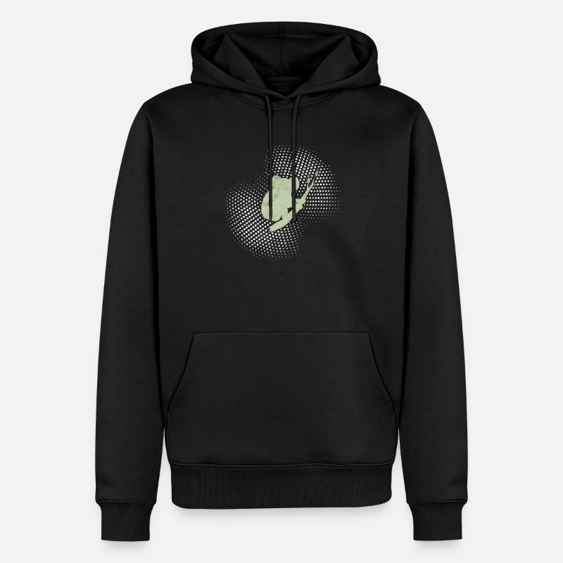 Koala - Sweat à capuche Premium bio Homme - noir