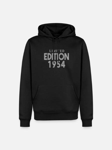 Édition limitée 1954 - Sweat à capuche Premium bio Homme - noir