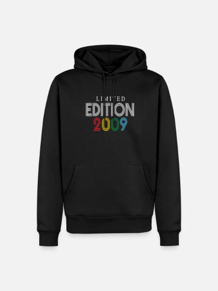Édition limitée 2009 - Sweat à capuche Premium bio Homme - noir