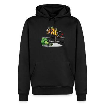 Taco Wrestling Mexikanischer Ringer Cinco De Mayo - Männer Premium Bio Hoodie - Schwarz - Vorne - Nico (187cm)