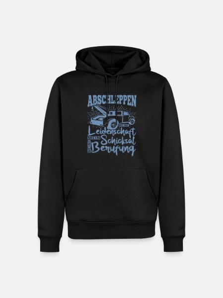 Abbschleppen Leidenschaft Schicksal - Männer Premium Bio Hoodie - Schwarz