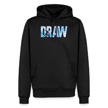 Archery Bow Archer Draw - Männer Premium Bio Hoodie - Schwarz - Vorne - Nico (187cm)