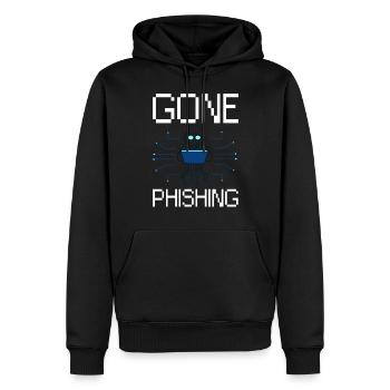 Ethical Hacker Security Computer Hacking - Men’s Premium Organic Hoodie - black - Front - Nico (187cm)