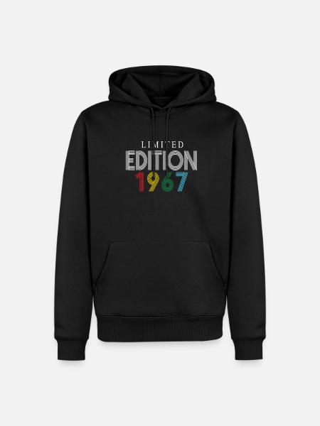 Limited Edition 1967 - Men’s Premium Organic Hoodie - black