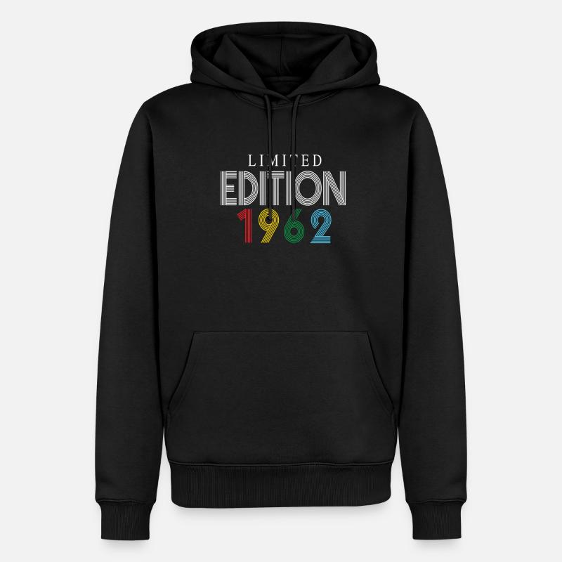 Édition limitée 1962 - Sweat à capuche Premium bio Homme - noir
