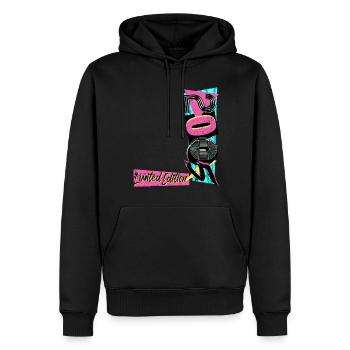 Limited Edition 2005 Baujahr 2005 80er 90er Jahre - Männer Premium Bio Hoodie - Schwarz - Vorne - Nico (187cm)