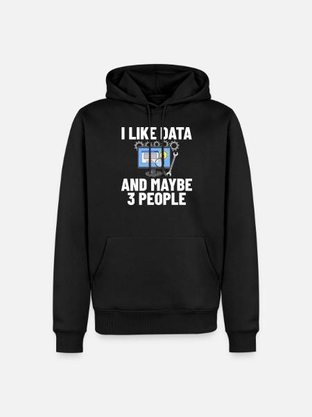 Software Development Software Developer Developer - Men’s Premium Organic Hoodie - black