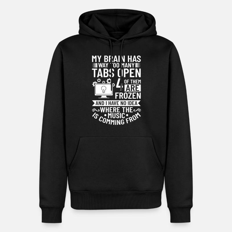 Software Entwicklung Softwareentwickler Entwickler - Männer Premium Bio Hoodie - Schwarz