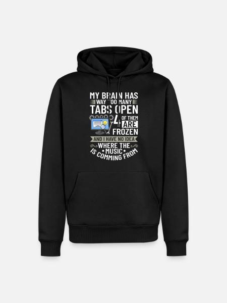Software Development Software Developer Developer - Men’s Premium Organic Hoodie - black