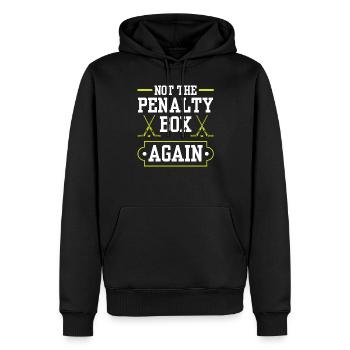 Eishockey Strafbank Penalty Box Eishockeyspieler - Männer Premium Bio Hoodie - Schwarz - Vorne - Nico (187cm)