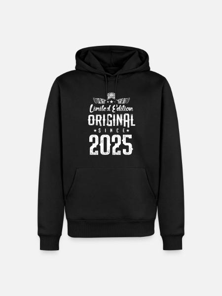 2025 limited edition - Men’s Premium Organic Hoodie - black