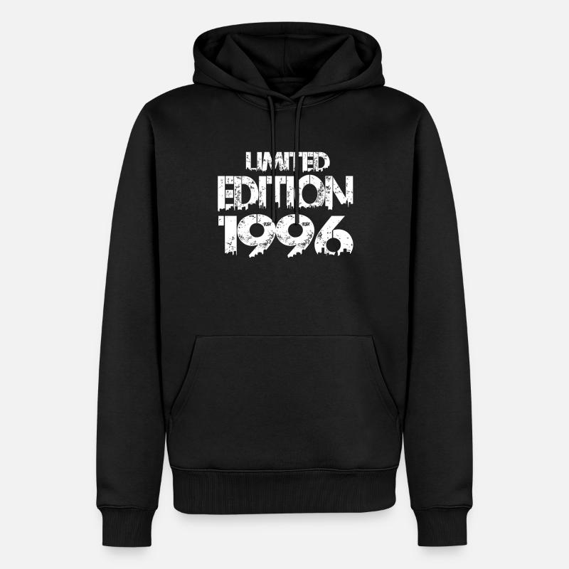 Limited Edition 1996 - Männer Premium Bio Hoodie - Schwarz