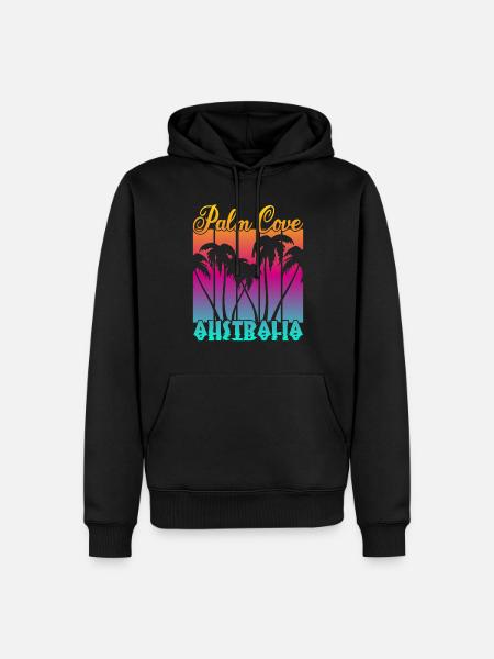 Palm Cove Australia - Men’s Premium Organic Hoodie - black