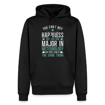 Meteorologist Weather Forecast - Männer Premium Bio Hoodie - Schwarz - Vorne - Nico (187cm)