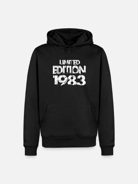 Limited Edition 1983 - Men’s Premium Organic Hoodie - black